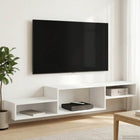 Wall-Mounted TV Cabinet Wall Mount White 150 x 28 x 26 cm