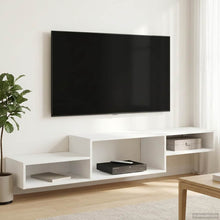Wandgemonteerd tv-meubel Muurmontage Wit 150 x 28 x 26 cm