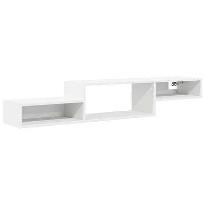 Wandgemonteerd tv-meubel Muurmontage Wit 150 x 28 x 26 cm
