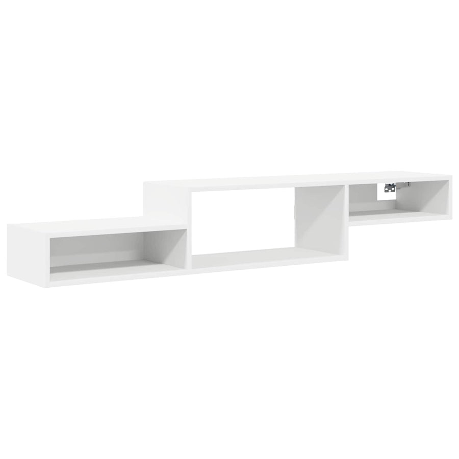 Wandgemonteerd tv-meubel Muurmontage Wit 150 x 28 x 26 cm