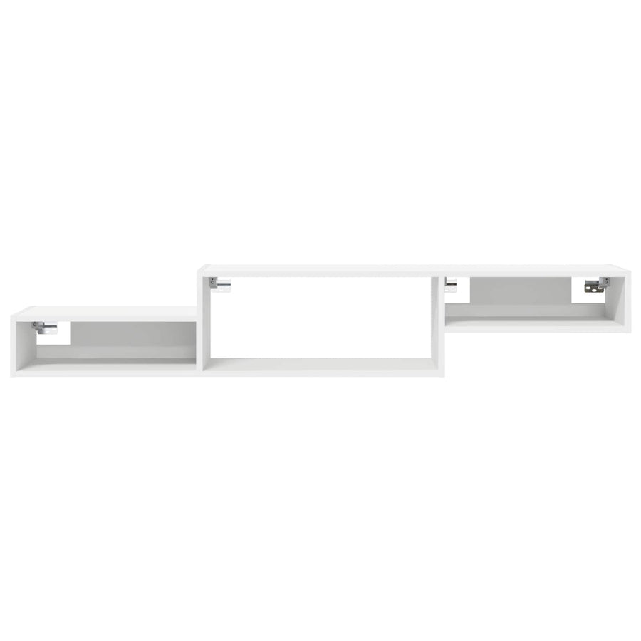 Wandgemonteerd tv-meubel Muurmontage Wit 150 x 28 x 26 cm