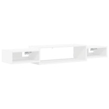 Wandgemonteerd tv-meubel Muurmontage Wit 140 x 28 x 21 cm