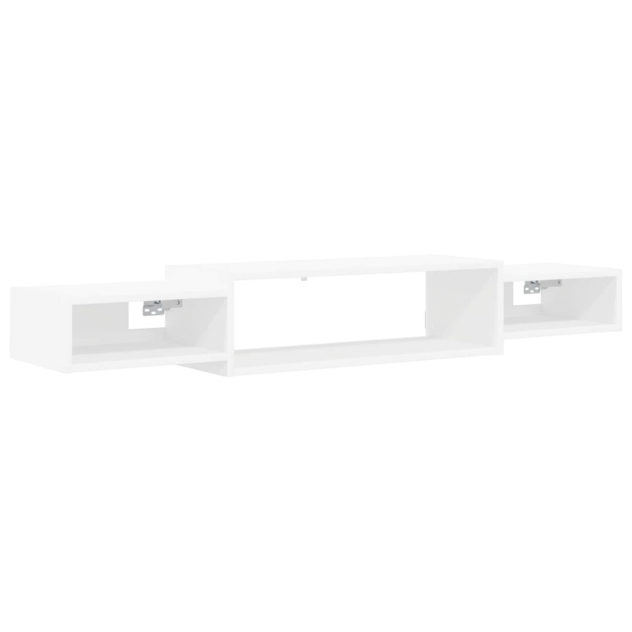 Wandgemonteerd tv-meubel Muurmontage Wit 140 x 28 x 21 cm
