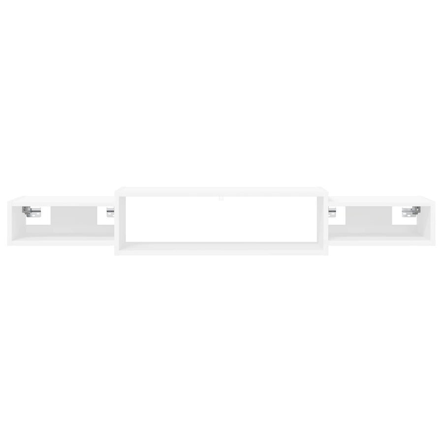 Wandgemonteerd tv-meubel Muurmontage Wit 140 x 28 x 21 cm