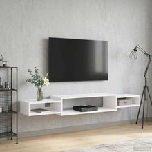 Wandgemonteerd tv-meubel Muurmontage Wit 180 x 28 x 21 cm