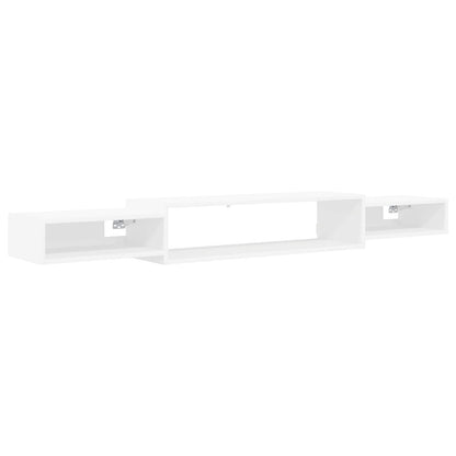 Wandgemonteerd tv-meubel Muurmontage Wit 180 x 28 x 21 cm