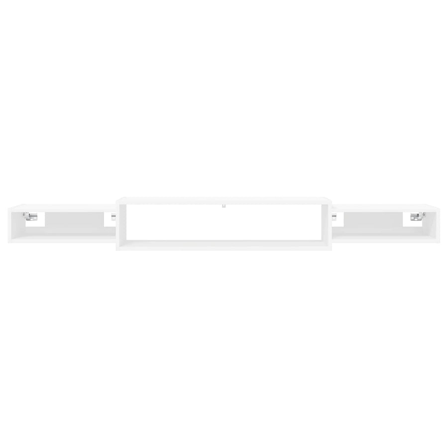 Wandgemonteerd tv-meubel Muurmontage Wit 180 x 28 x 21 cm