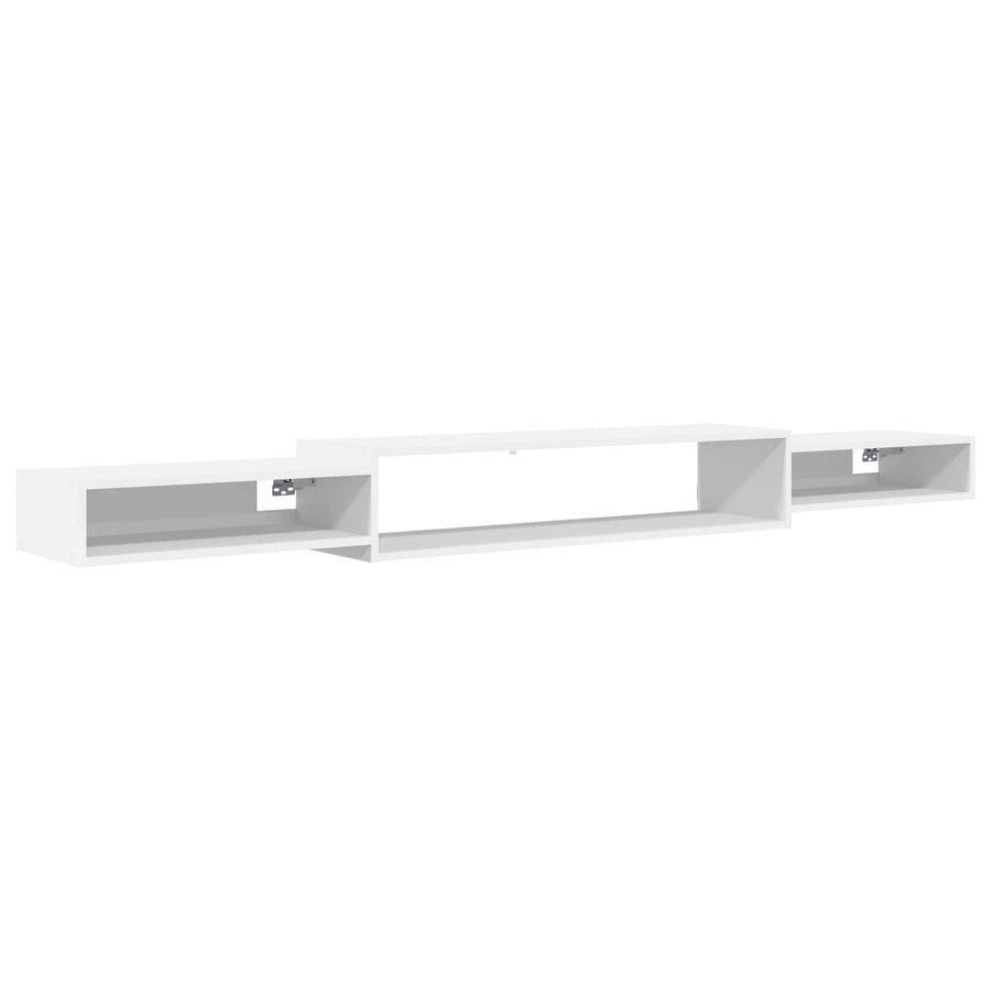 Wandgemonteerd tv-meubel Muurmontage Wit 220 x 28 x 21 cm