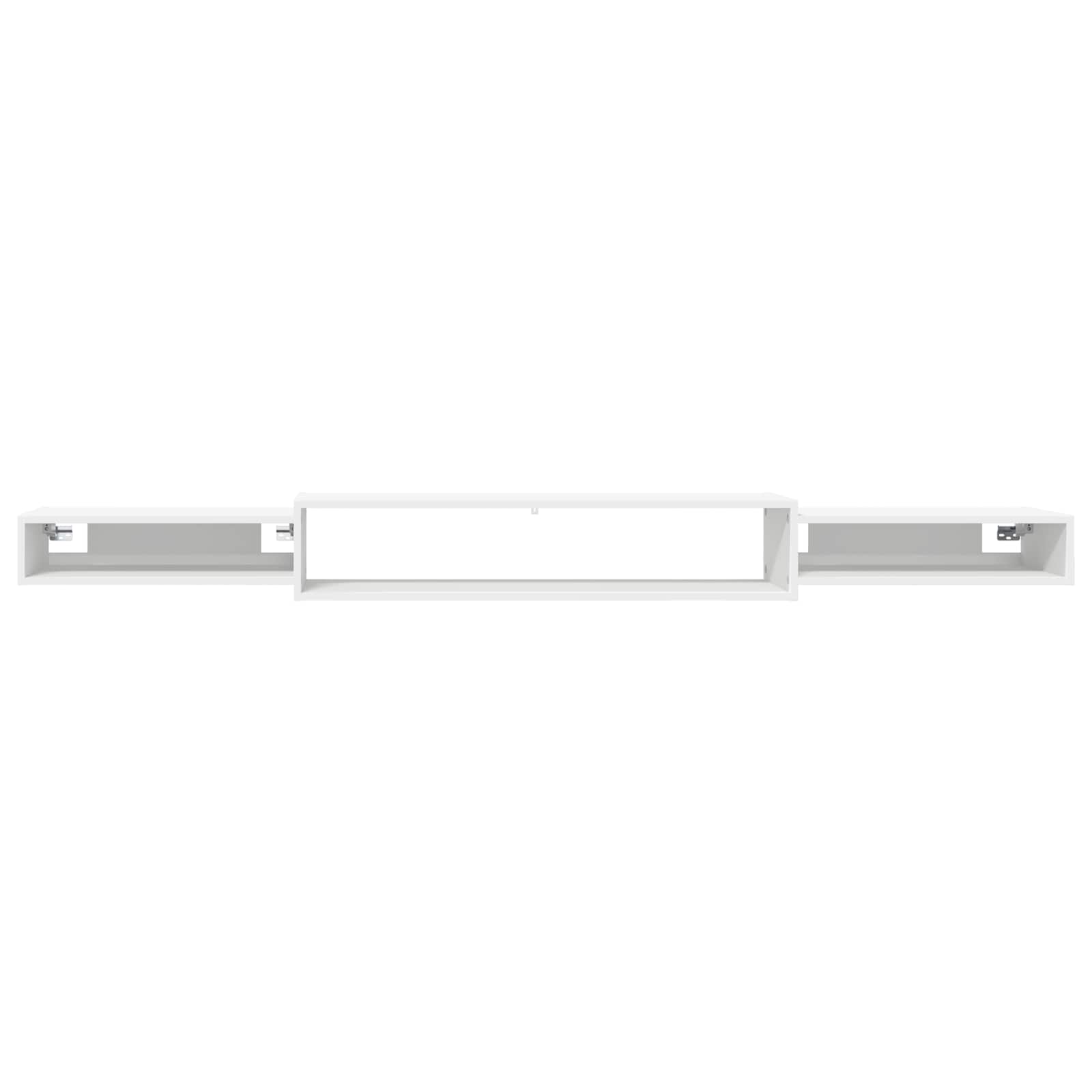 Wandgemonteerd tv-meubel Muurmontage Wit 220 x 28 x 21 cm