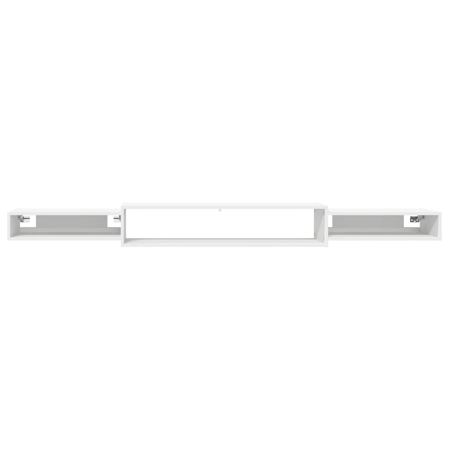 Wandgemonteerd tv-meubel Muurmontage Wit 220 x 28 x 21 cm