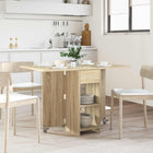 Dining table 115 x 70 x 75 cm Engineered wood Sonoma Oak Rectangular