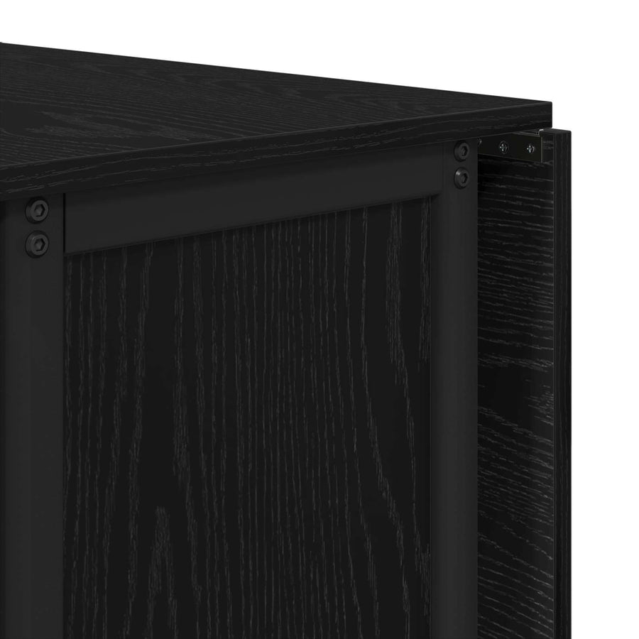 Opvouwbare eettafel met wielen 130 x 80 x 76,5 cm Bewerkt hout