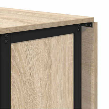 Opvouwbare eettafel met wielen 130 x 80 x 76,5 cm staal PB
