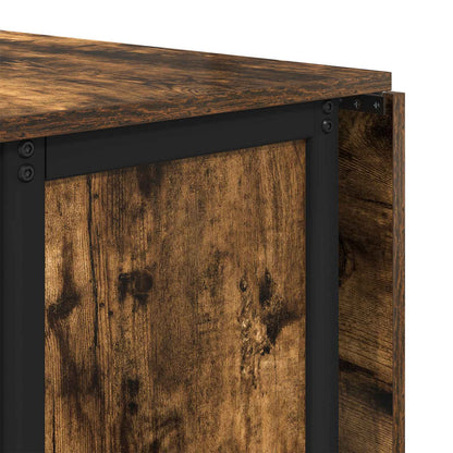 Opvouwbare eettafel met wielen 130 x 80 x 76,5 cm staal PB
