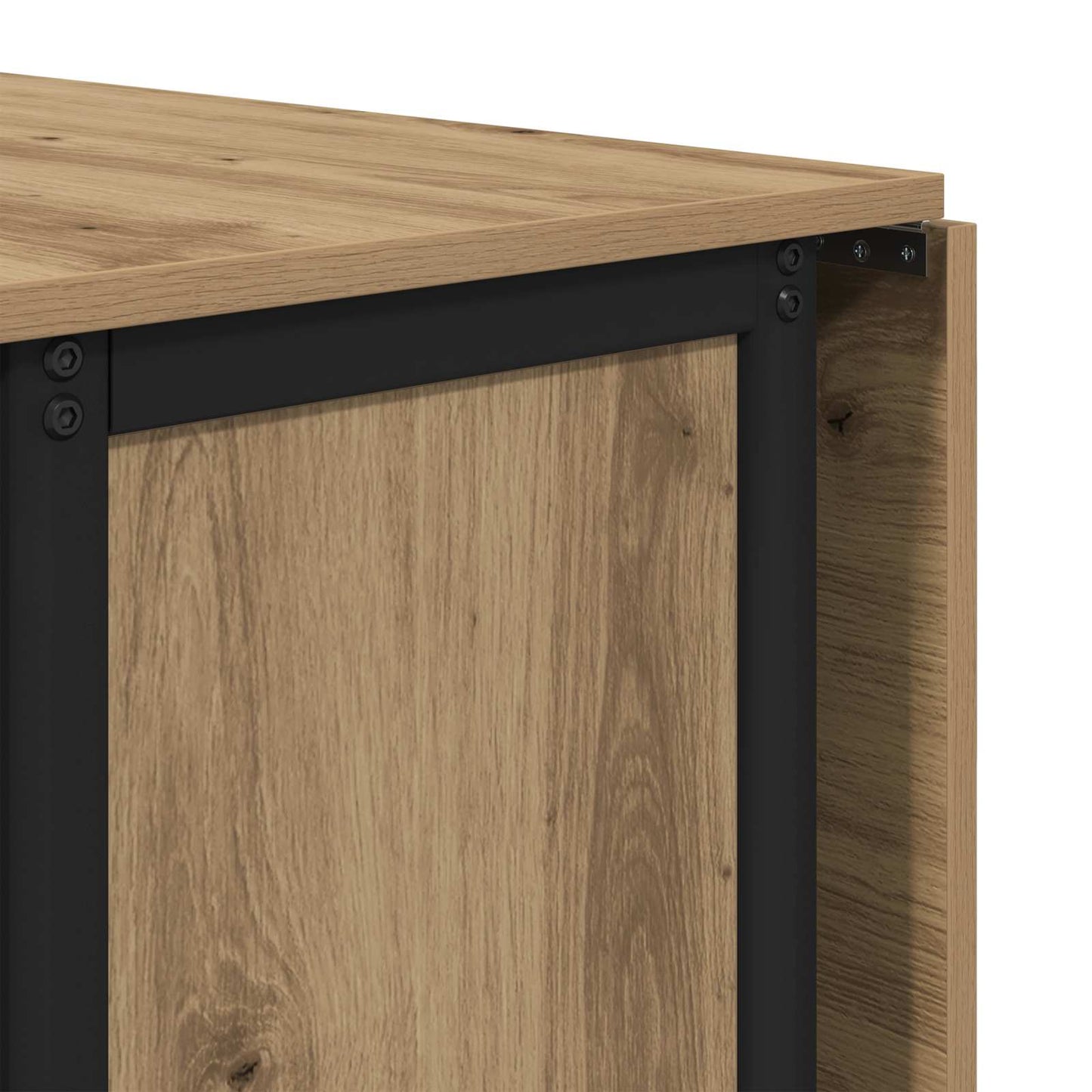 Opvouwbare eettafel met wielen 130 x 80 x 76,5 cm staal PB