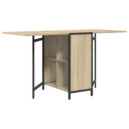 Eettafel 144 x 60 x 75 cm Bewerkt hout Sonoma Eiken Rechthoekig