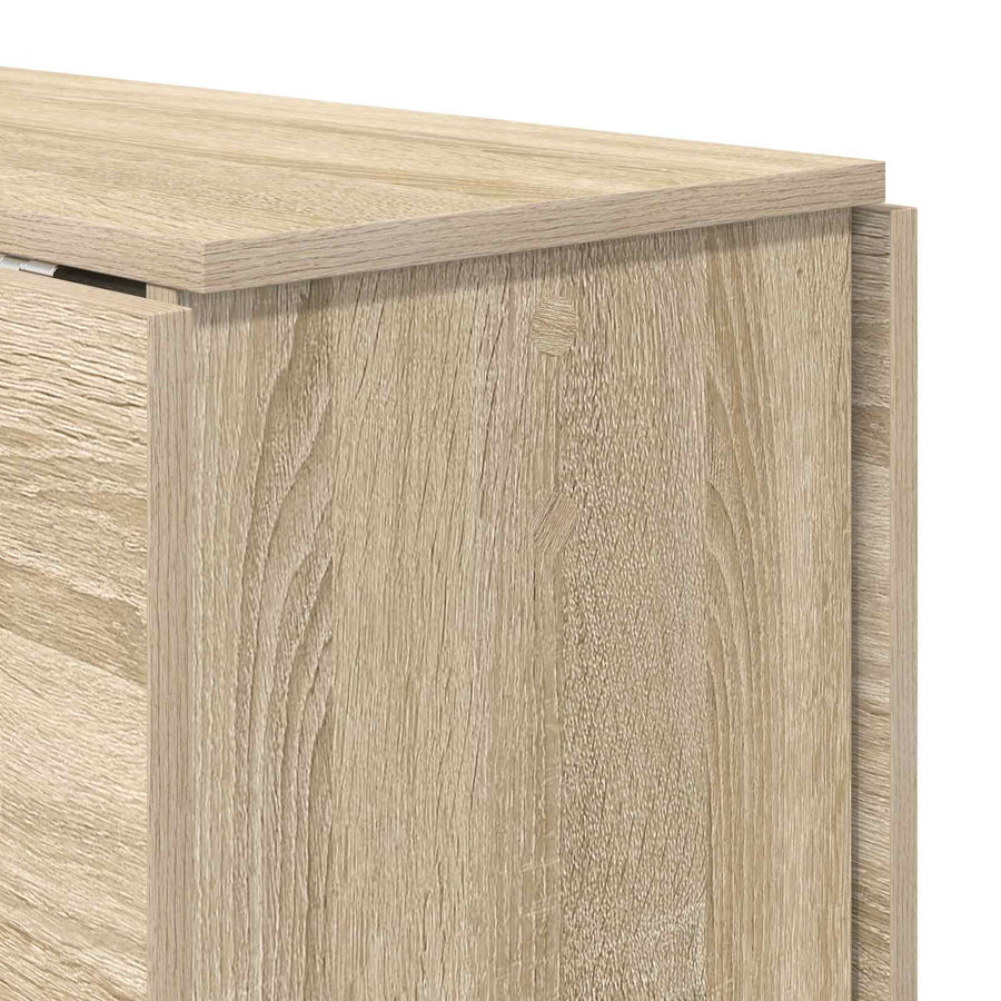 Eettafel 138 x 70 x 73,5 cm Bewerkt hout Sonoma Eiken