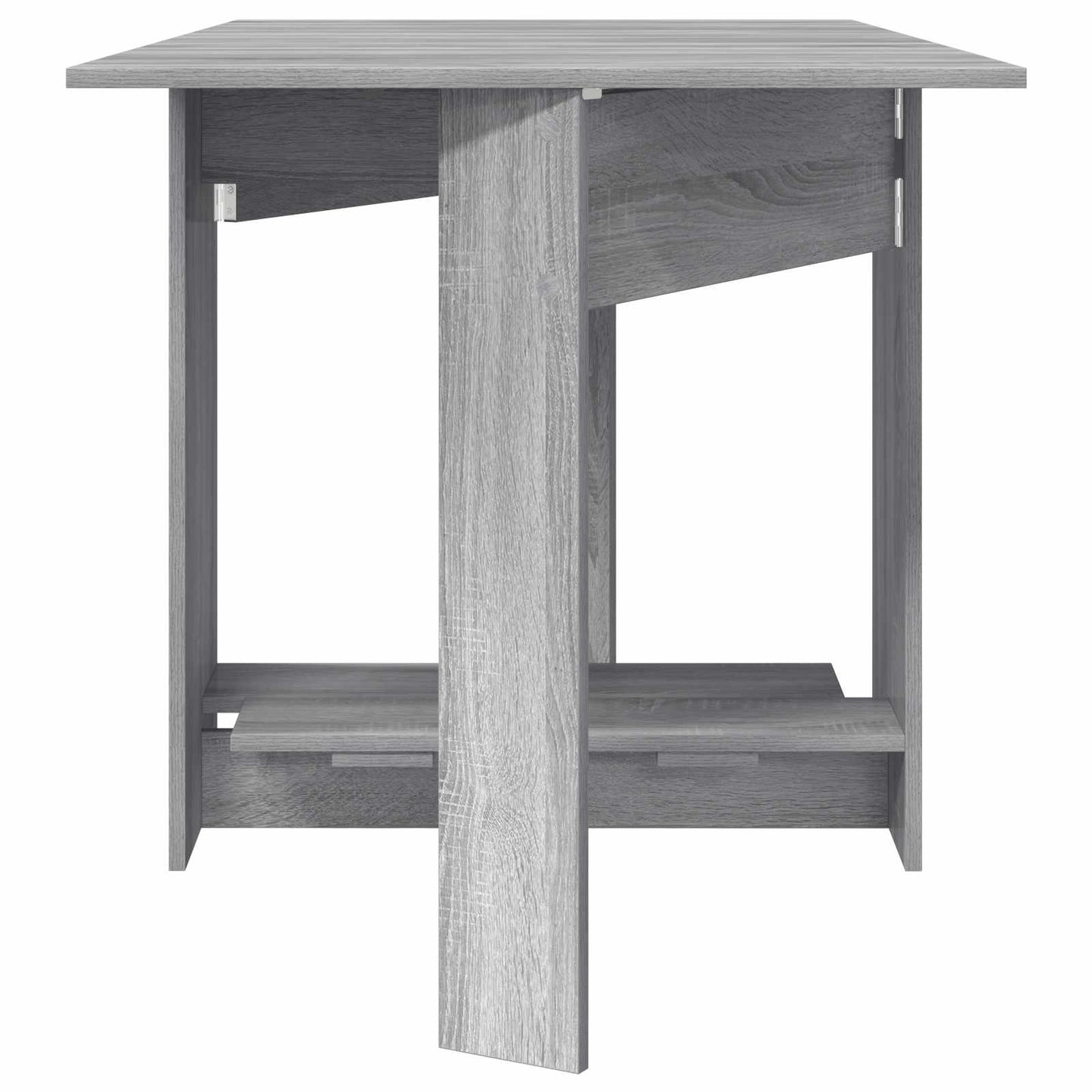 Eettafel 138 x 70 x 73,5 cm Bewerkt hout Grijs Sonoma