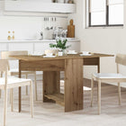 Eettafel 138x70x73,5 cm bewerkt hout
