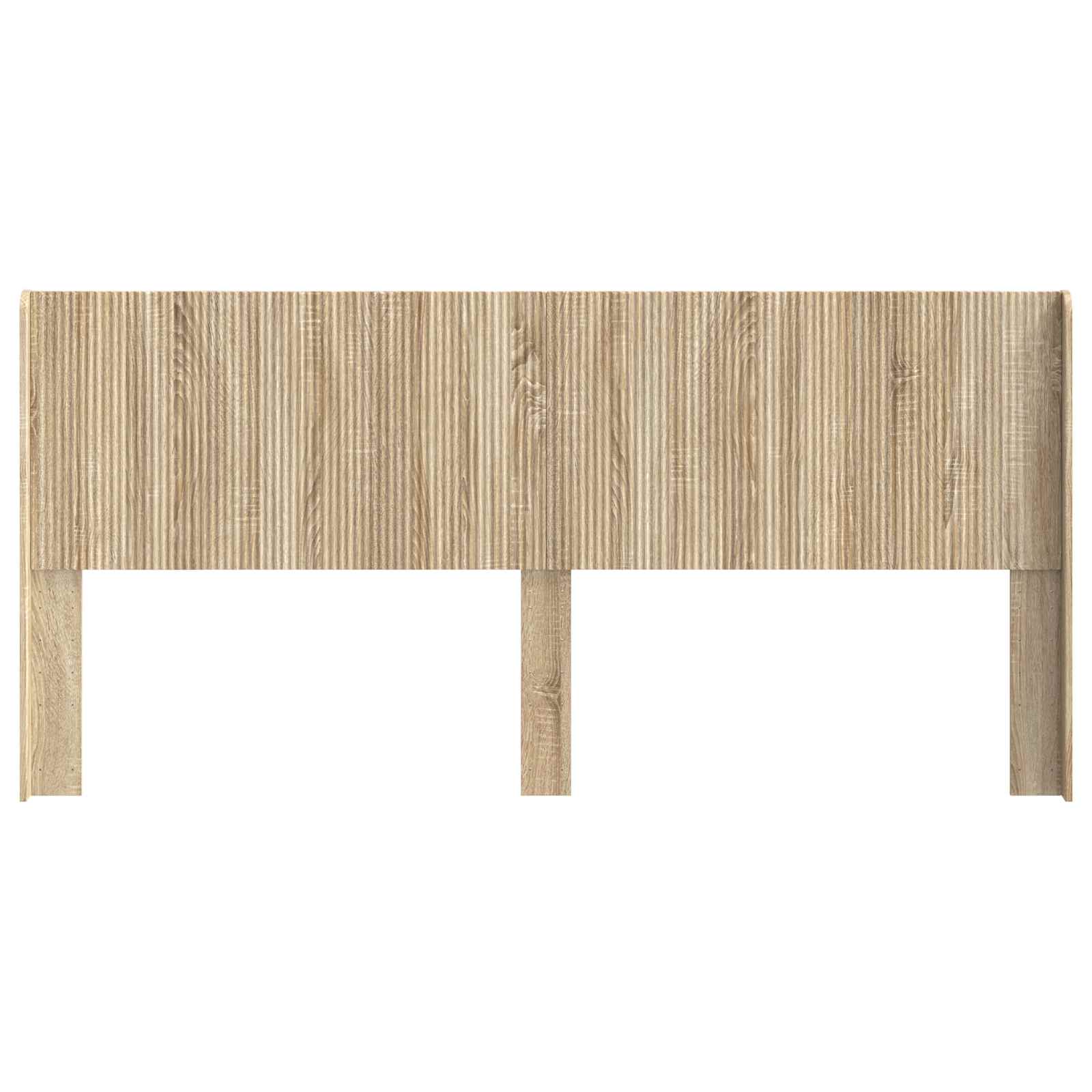 Hoofdbord Sonoma Eiken Bewerkt hout