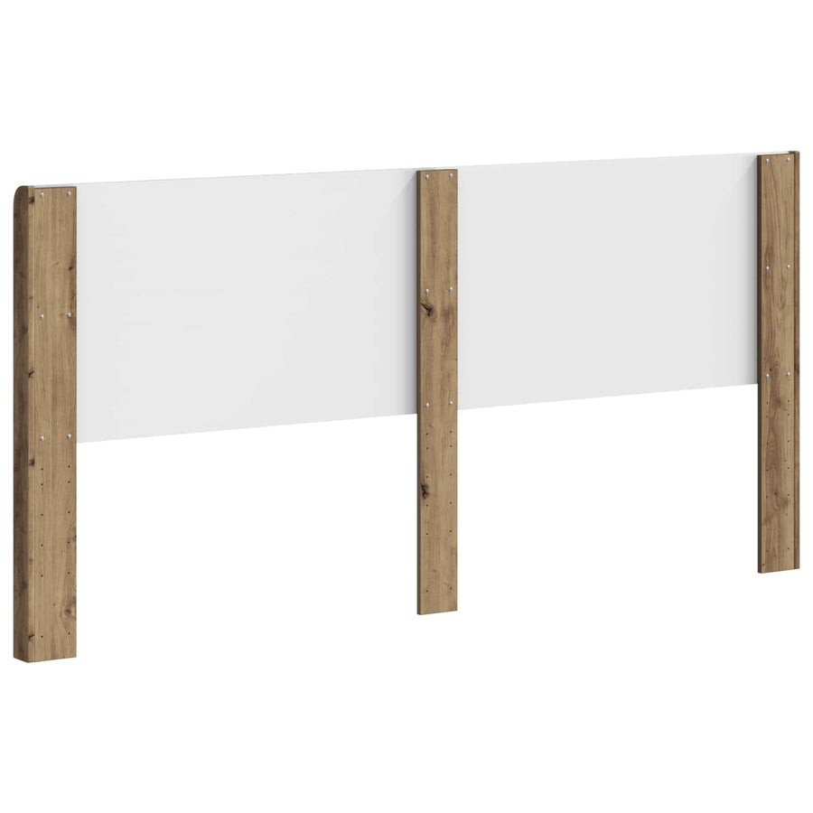 Hoofdbord Artisanaal eiken Bewerkt hout