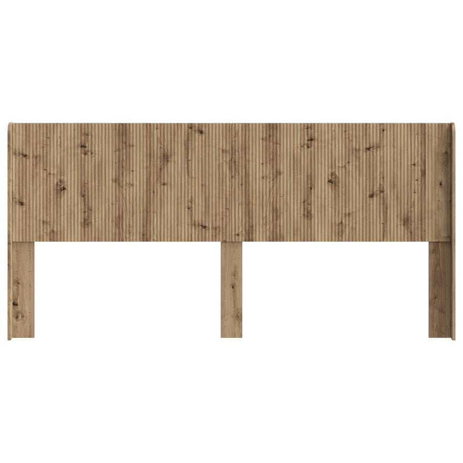 Hoofdbord Artisanaal eiken Bewerkt hout