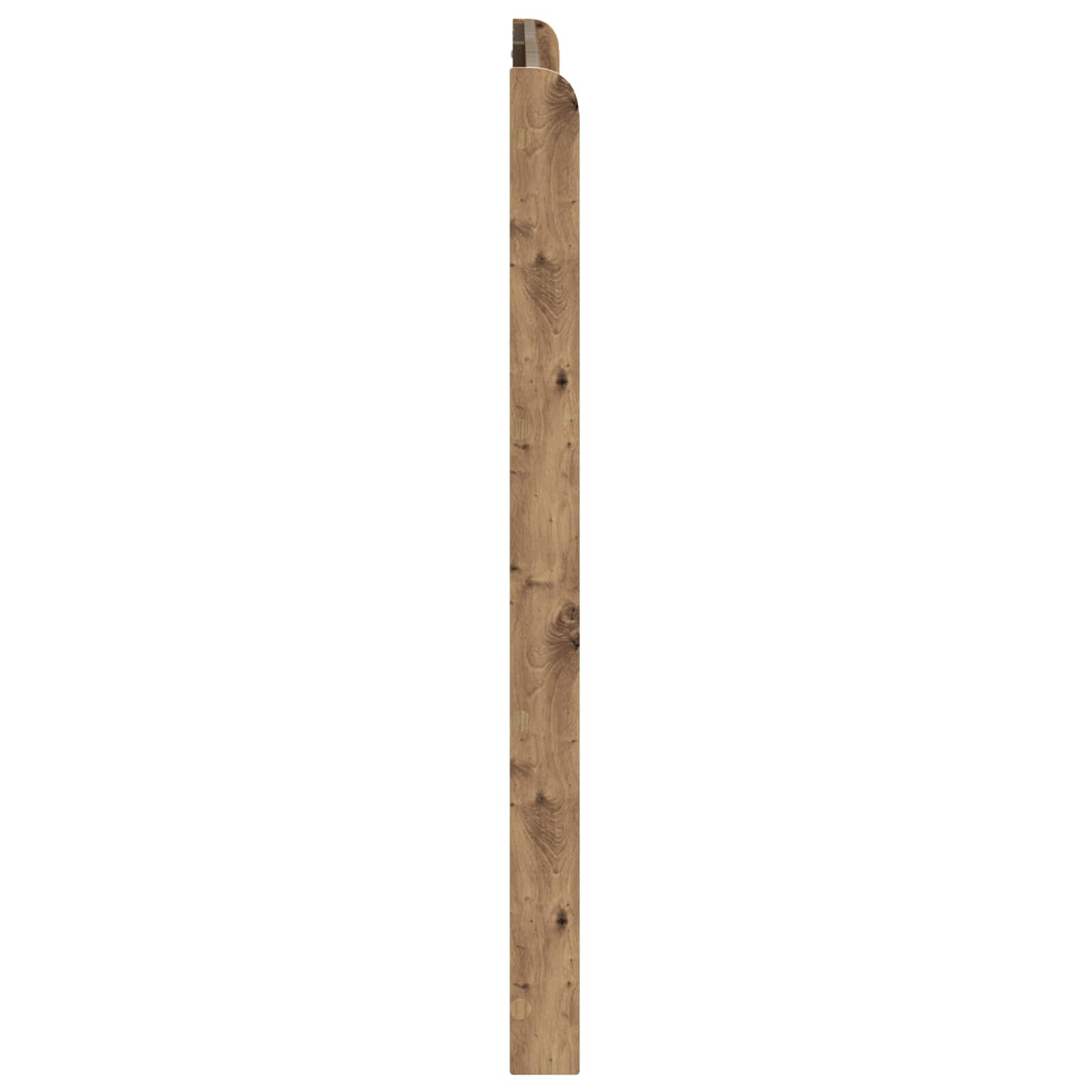 Hoofdbord Artisanaal eiken Bewerkt hout