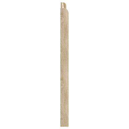Hoofdbord Sonoma Eiken Bewerkt hout