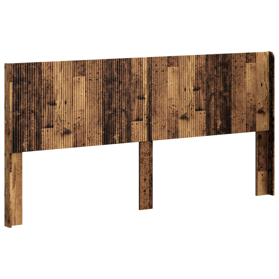 Hoofdbord Oud hout Bewerkt hout