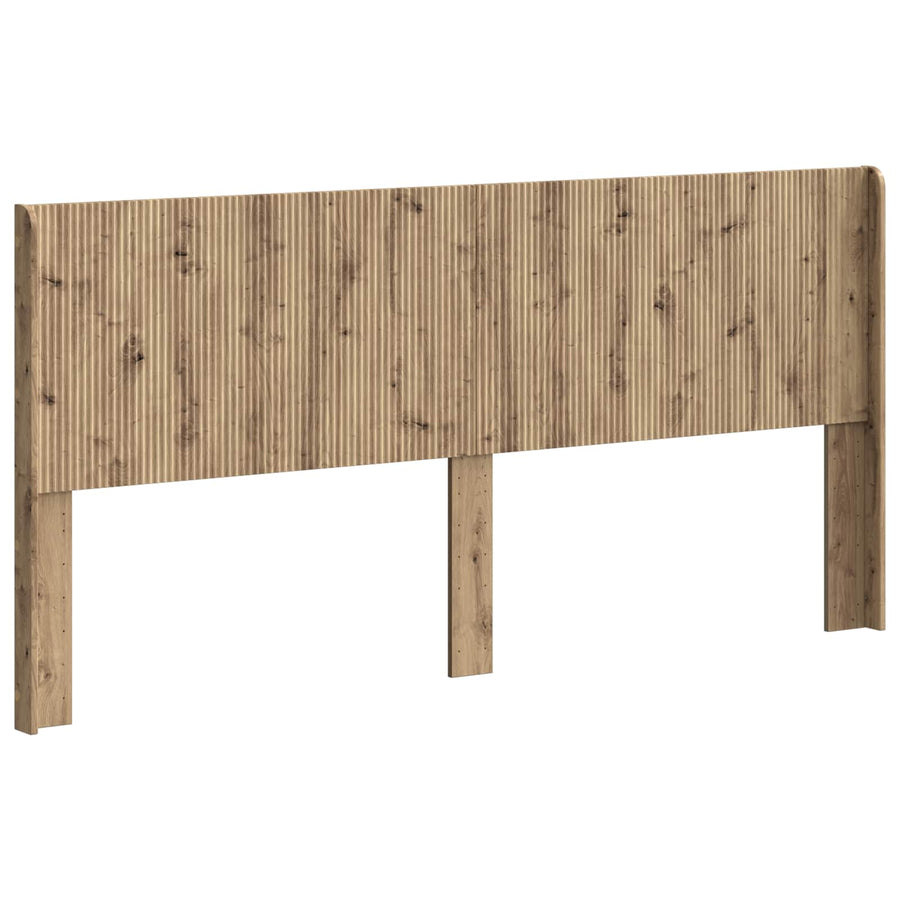 Hoofdbord Artisanaal eiken Bewerkt hout
