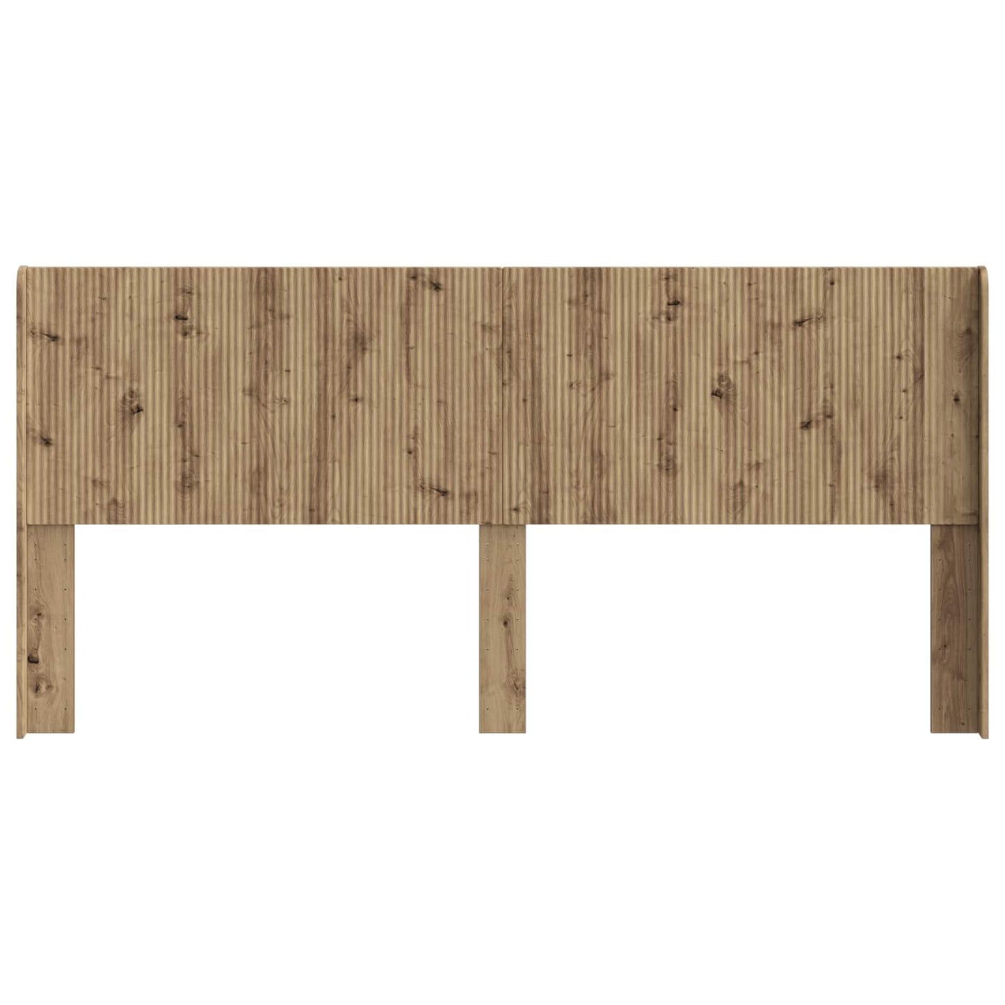 Hoofdbord Artisanaal eiken Bewerkt hout