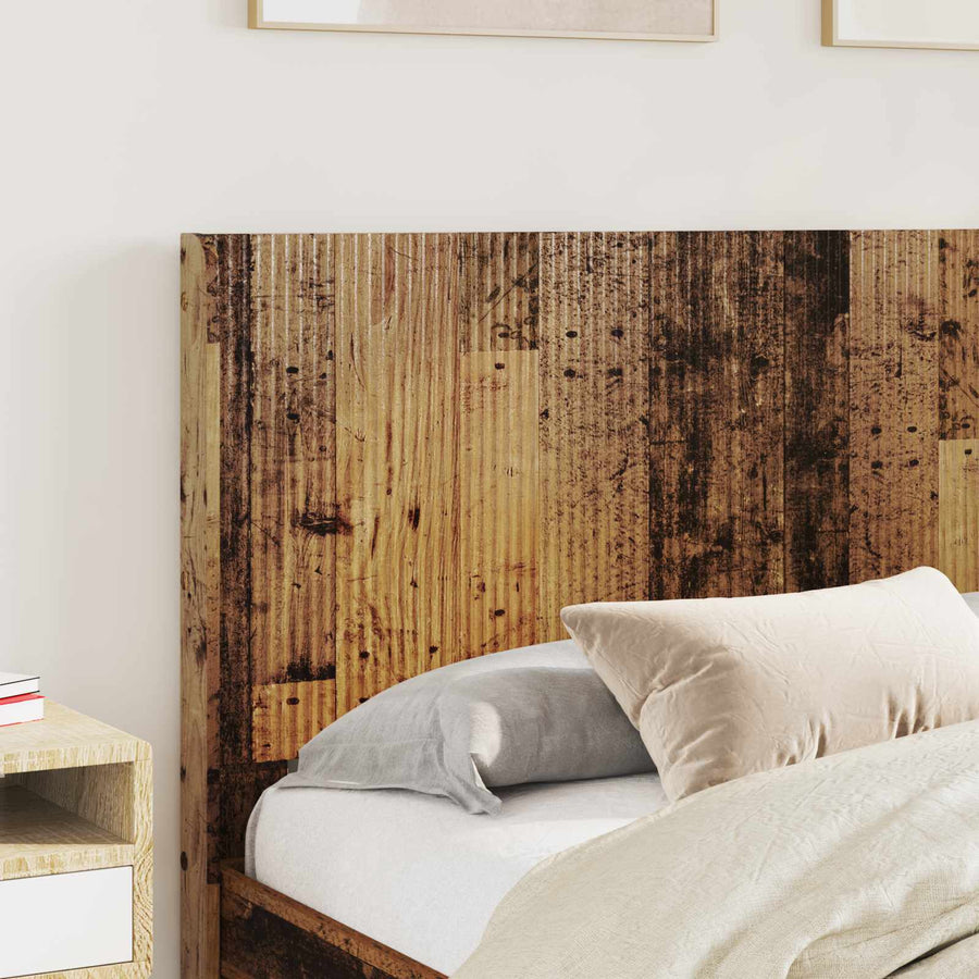 Hoofdbord Oud hout Bewerkt hout