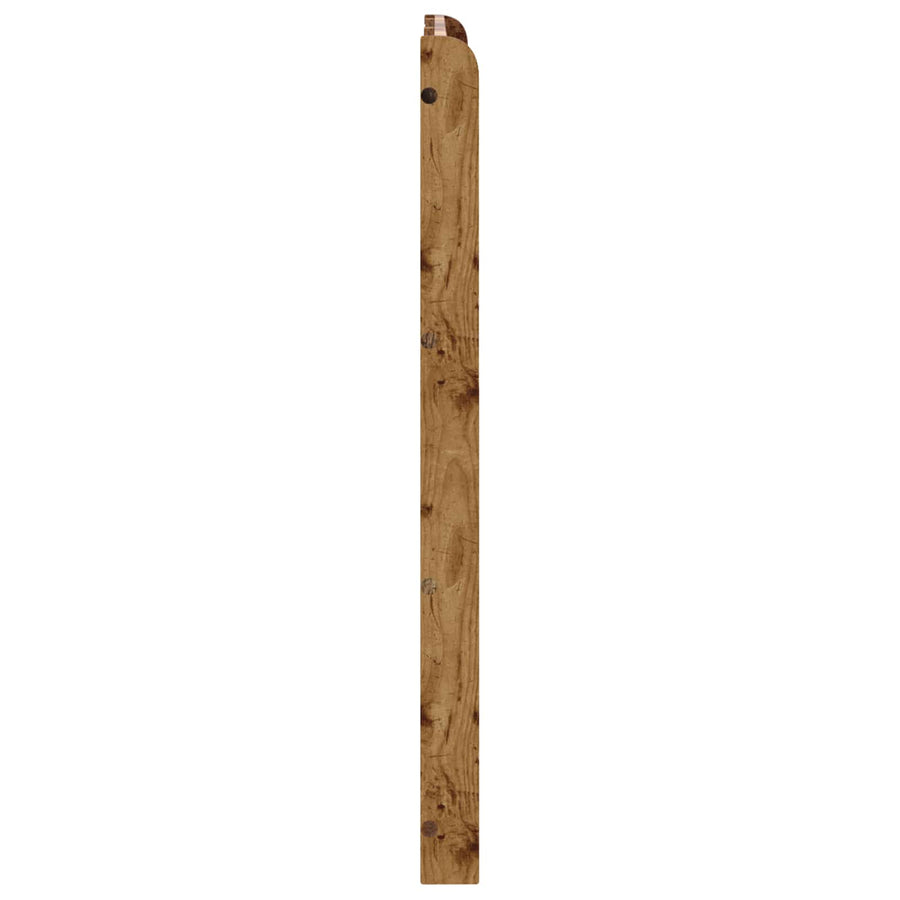 Hoofdbord Oud hout Bewerkt hout