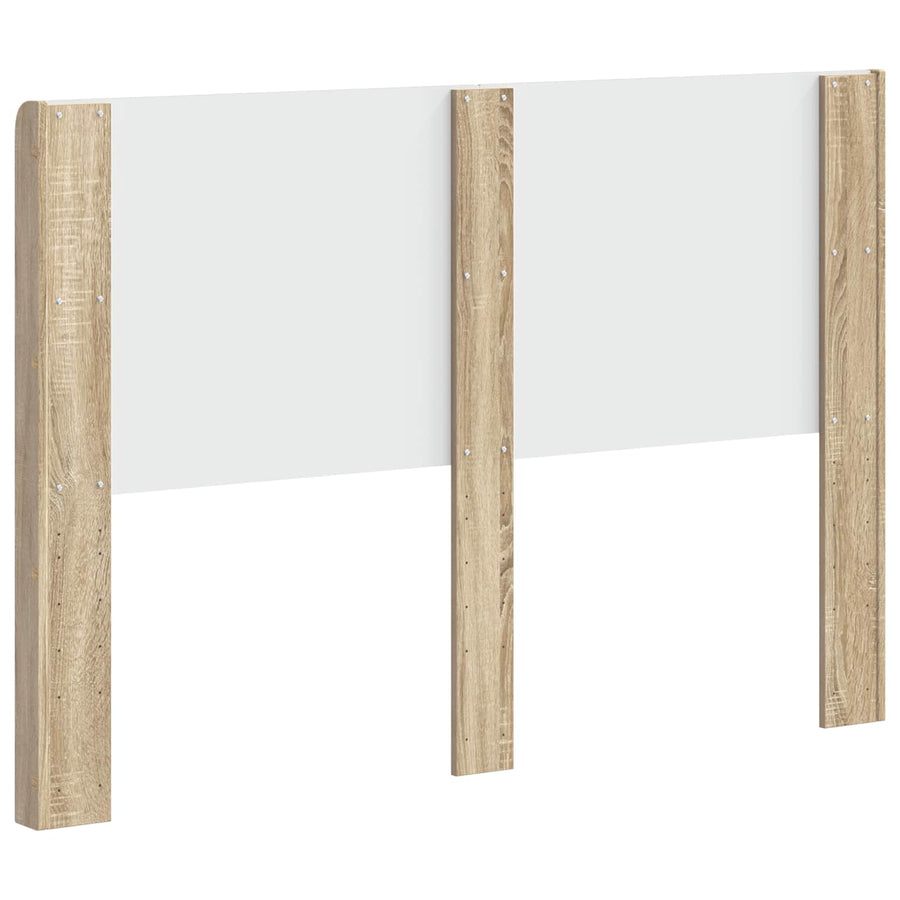 Hoofdbord Sonoma Eiken Bewerkt hout