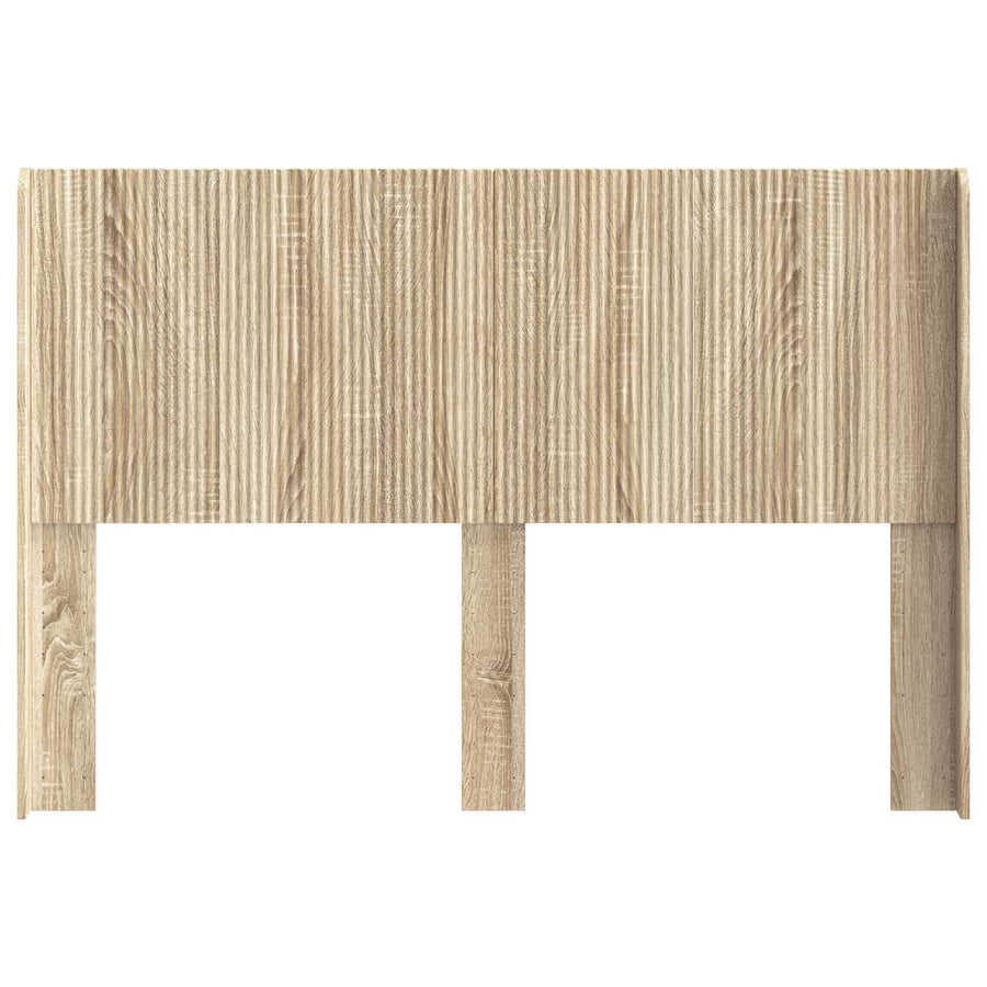 Hoofdbord Sonoma Eiken Bewerkt hout