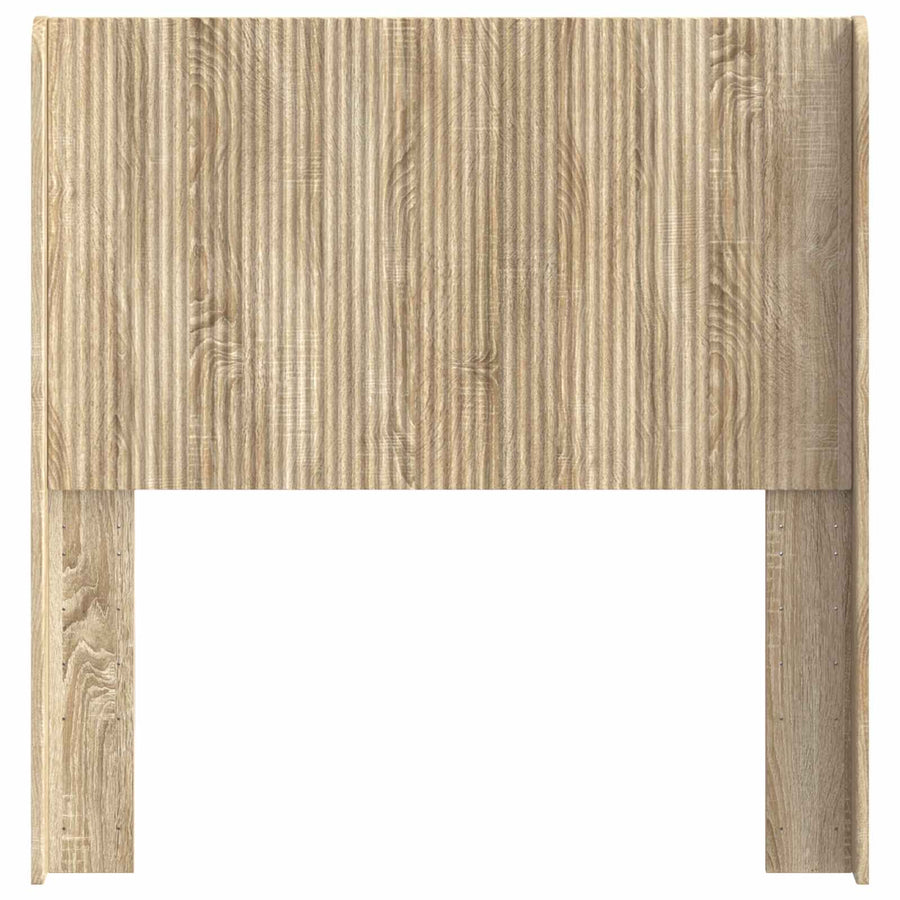 Hoofdbord Sonoma Eiken Bewerkt hout