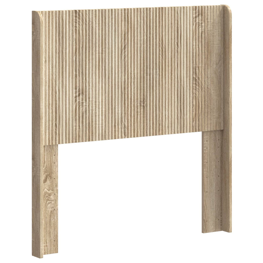 Hoofdbord Sonoma Eiken Bewerkt hout