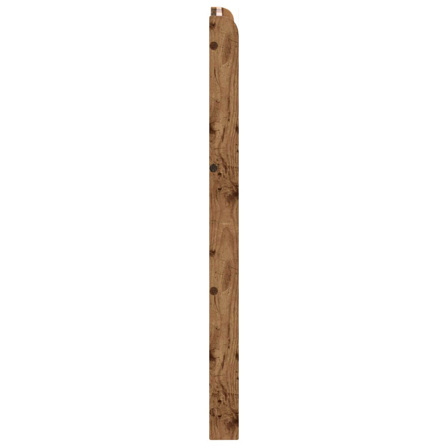 Hoofdbord Oud hout Bewerkt hout
