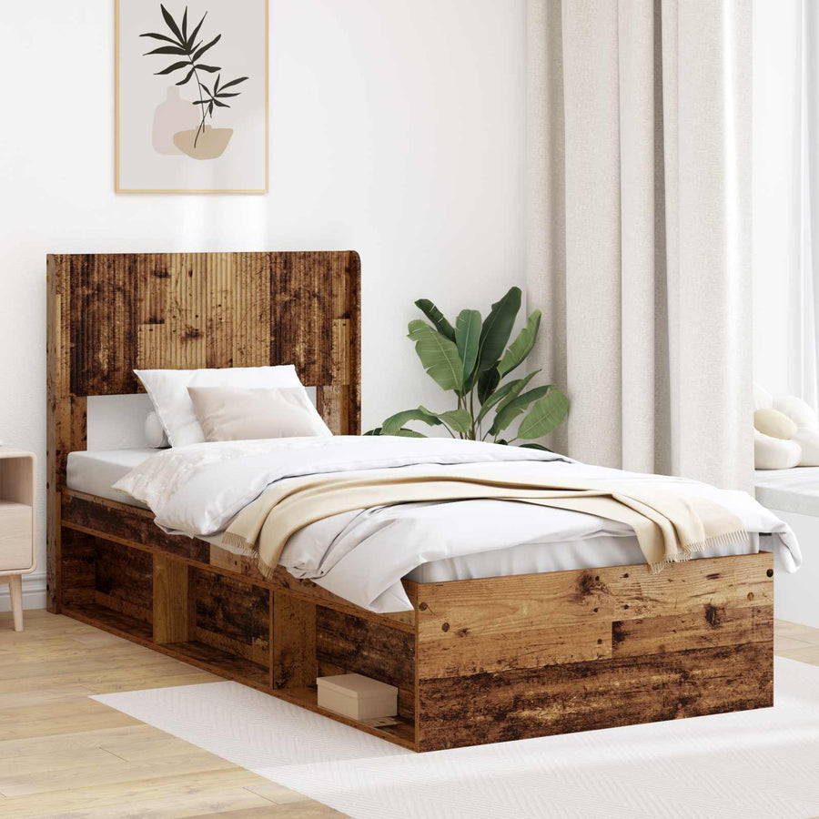 Hoofdbord Oud hout PB