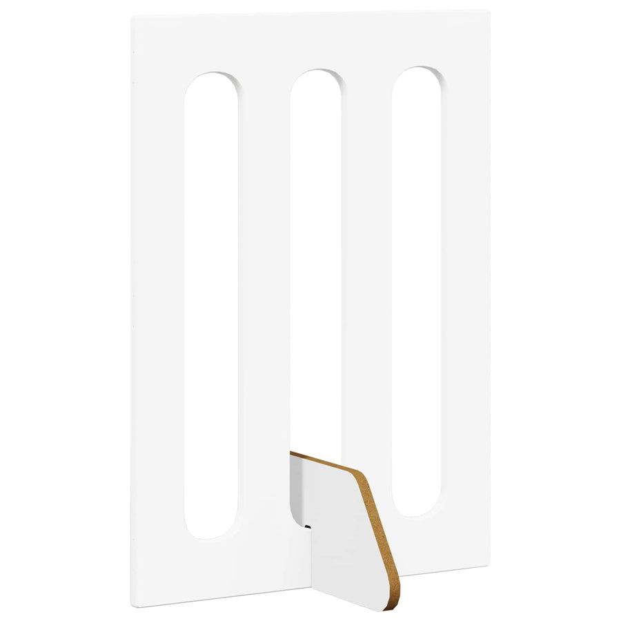 Opvouwbaar huisdierhek 2 pcs Wit 100,5 x 38 x 70 cm