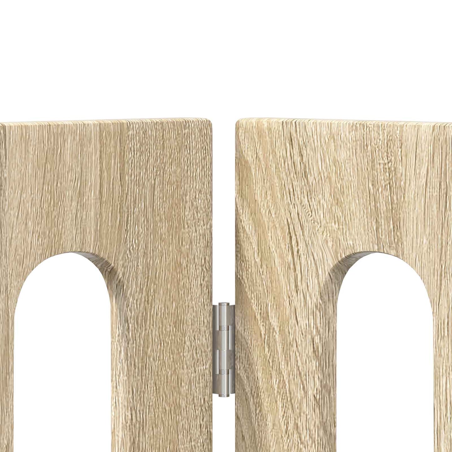 Opvouwbaar huisdierhek 2 pcs Sonoma Eiken 100,5 x 38 x 90 cm