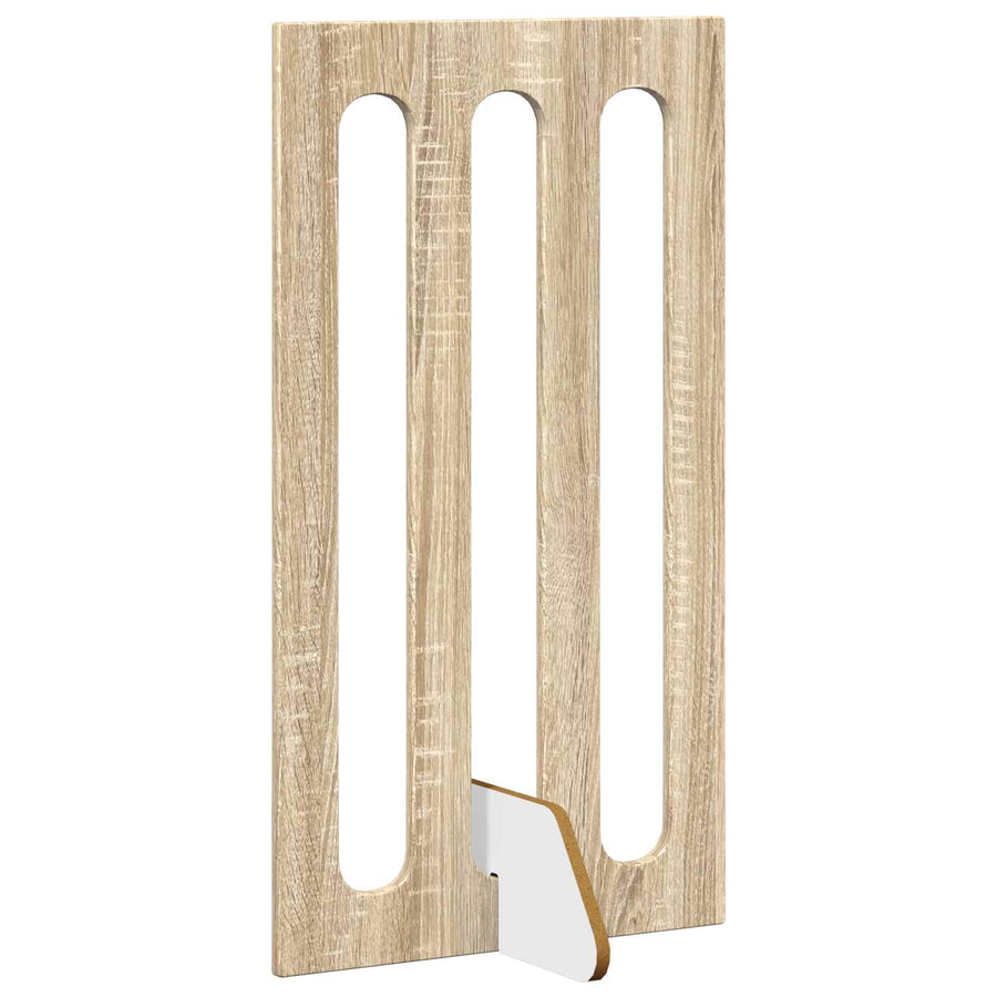 Opvouwbaar huisdierhek 4 pcs Sonoma Eiken 201 x 38 x 90 cm