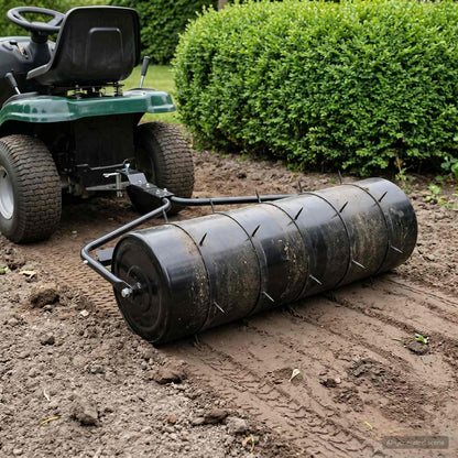 Trekbare Tuinrol met Beluchtingsklemmen Ø 30 x 90 cm Staal