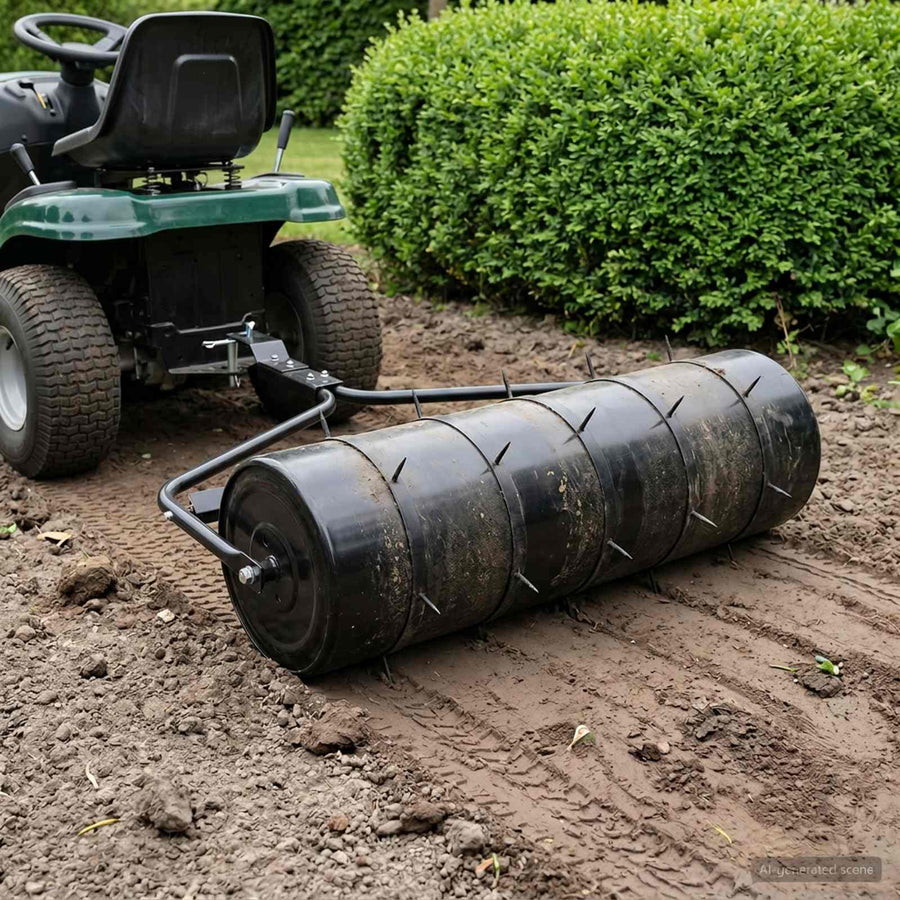 Trekbare Tuinrol met Beluchtingsklemmen Ø 30 x 90 cm Staal