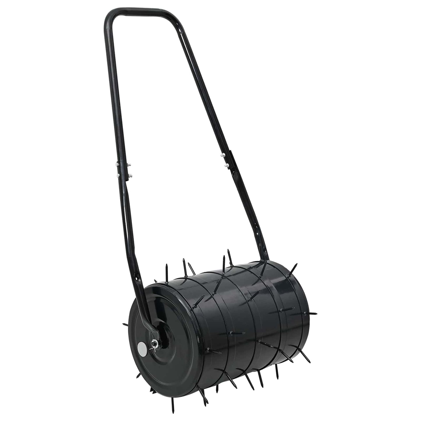 Grasroller Trek met Beluchter Klemmen Zwart 110 x 52 cm IJzer