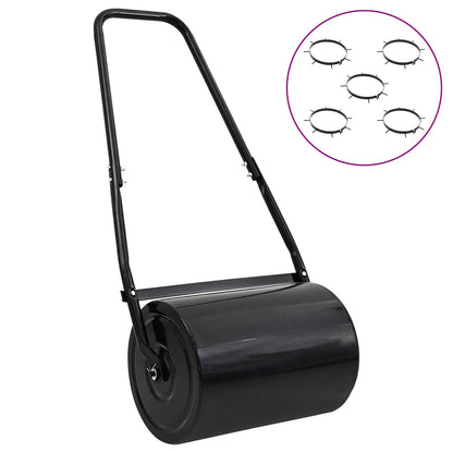 Grasroller Trek met Beluchter Klemmen Zwart 110 x 52 cm IJzer
