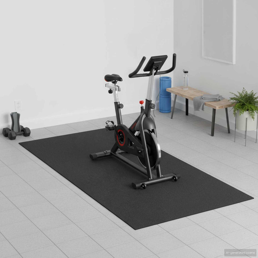 Sportbeschermingsmat Zwart 120 x 60 x 0,6 cm PVC