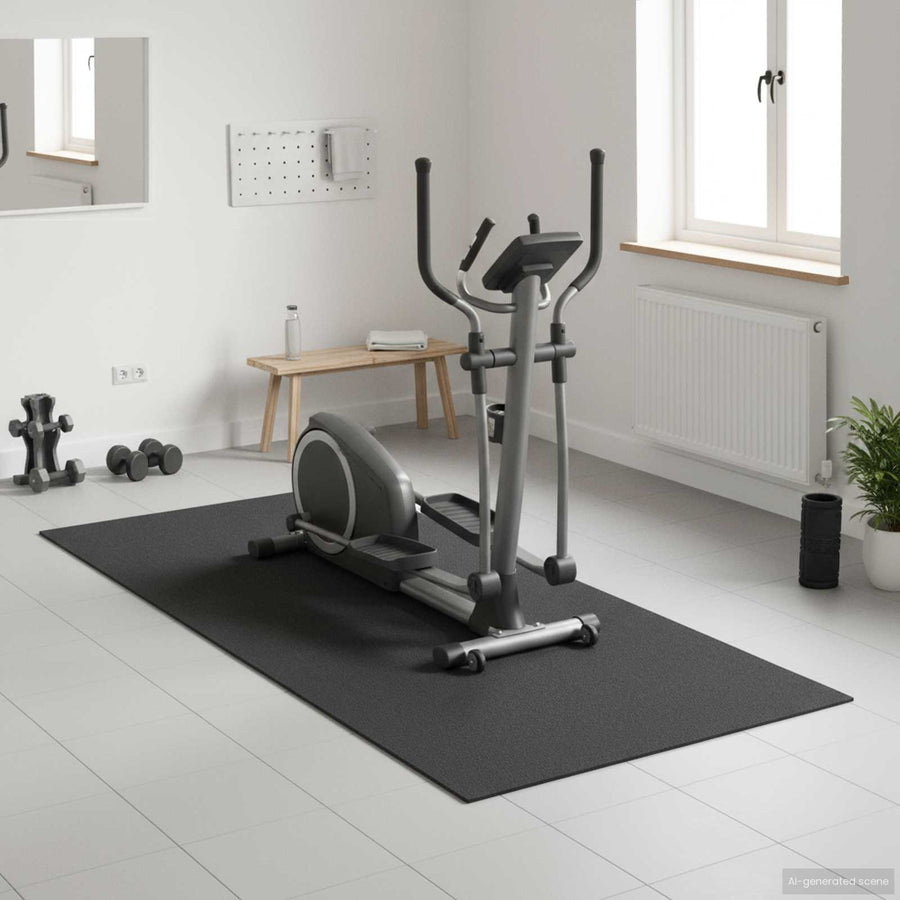 Sportbeschermmat Zwart 180 x 75 x 0,6 cm PVC
