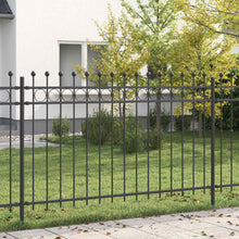 Ringhek Zwart 200 x 130 cm Gepoedercoat staal