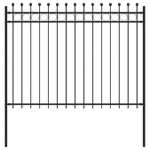 Ringhek Zwart 200 x 200 cm Gepoedercoat staal